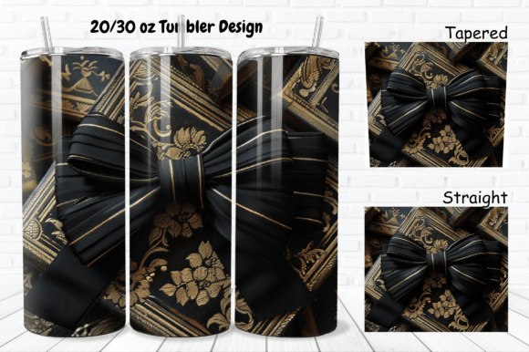 3D About Books Bow Coquette Tumbler Wrap: A Creative Solution for Custom Designs