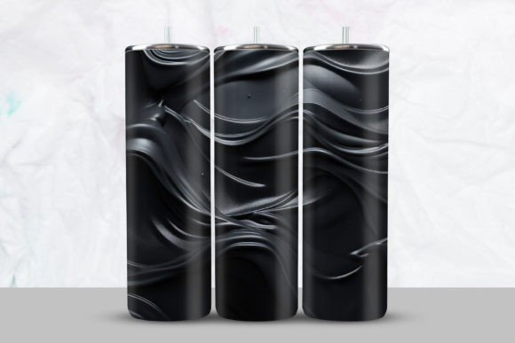 3D Black Tumbler Wrap: A Stylish and Practical Solution for Your Business