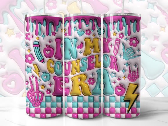 Bringing Your Professional Identity to Life with the In My Counselor Era 3D Tumbler Wrap