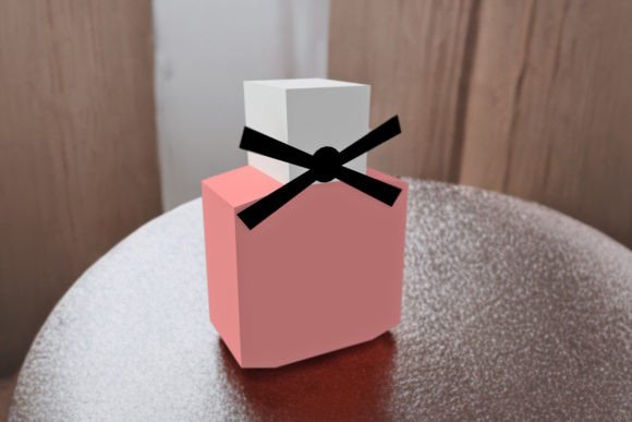 DIY Perfume Bottle Favor - 3d Papercraft for Creative Expression