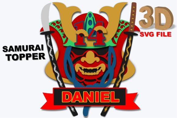 Samurai Topper 3D SVG: A Creative Tool for Modern Crafters and Designers