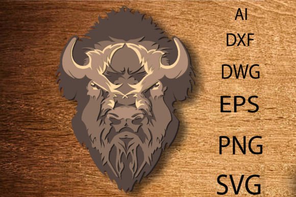 Unlocking 3D Depth: A Guide to the Multilayer Buffalo Laser Cut File